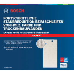 EXPERT M480 Schleifnetz 80 x 133 mm für Schwingschleifer