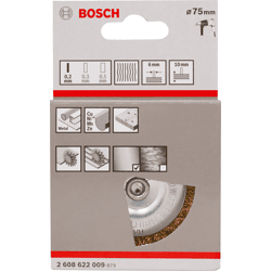1 Scheibenb., 75mm, gew., 0,2mm Messing