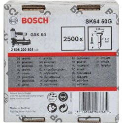 Bosch 2500,Senkkopfn.,1,6/50mm,verzkt.