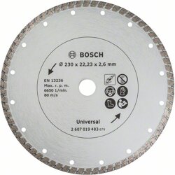 Bosch Prom 1 Stk. Dia-TS Turbo 230mm Baumat.