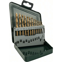 Bosch HSS-TiN Stahlbohrer-Set
