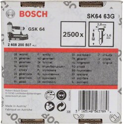 Bosch 2500,Senkkopfn.,1,6/63mm,verzkt.