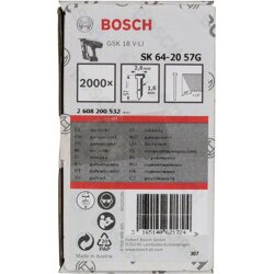 Bosch 2000,Senkkopfn.20°,1,6,57mm,verzkt.