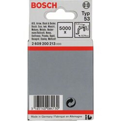Bosch 5000 Tackerklammern 14/11,4mm Typ53
