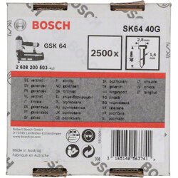 Bosch 2500,Senkkopfn.,1,6/40mm,verzkt.