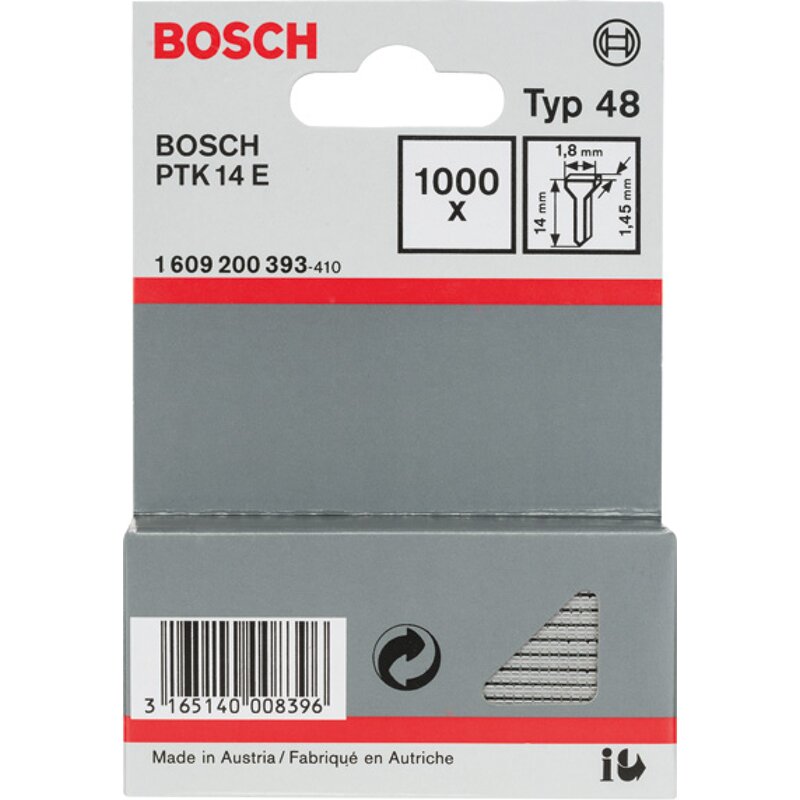 Bosch 1000 Nägel 14 mm
