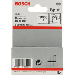 Bosch Flachdrahtklammer Typ 51