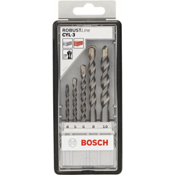 Bosch Robust Line Betonbohrer-Set CYL-3