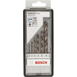 Bosch Robust Line Metallbohrer-Set HSS-Co