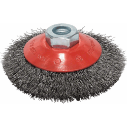 Bosch Kegelbürste Clean for Metal gewellter Draht