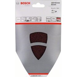 Bosch Schleifvlies 102x62mm,M/F,2x