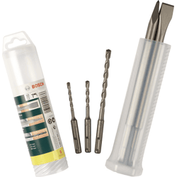 Prom 5-tlg. SDS-plus Meissel-u.Bohre-Set
