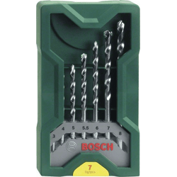 Bosch Prom 7-tlg. Mini-X-Line Steinbohrer-Set