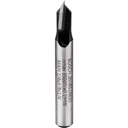 V-Nutfräser 1/4"