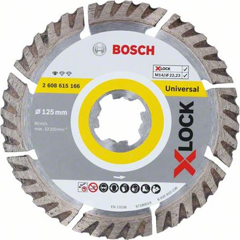 Bosch X-LOCK DIA-TS 125x2223 Sf. Univ.