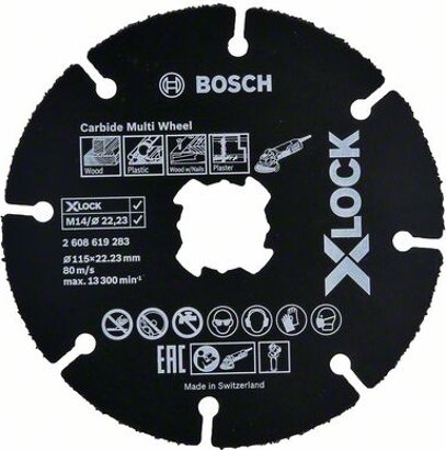 X-LOCK Trennscheiben Carbide Multi Wheel