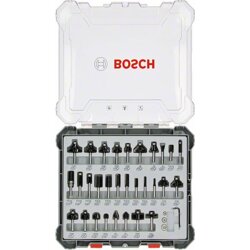 Bosch Router Bit Set 30 pcs Mixed 6mm shank