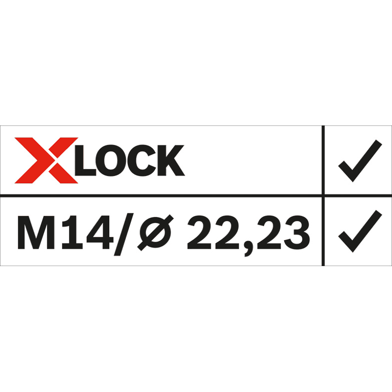 X-LOCK Schleifscheibe R444 Expert for Metal