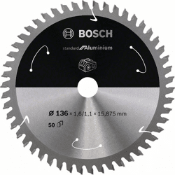 Bosch Kreissägeblatt Standard for Aluminium