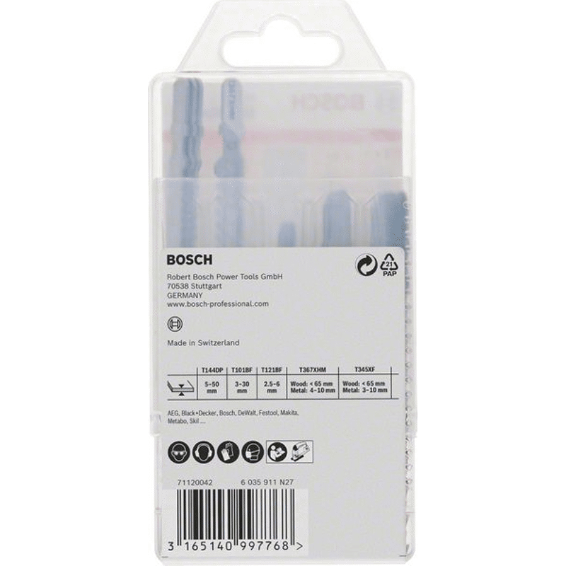 JSB Multi Material-Pack 15-teilig