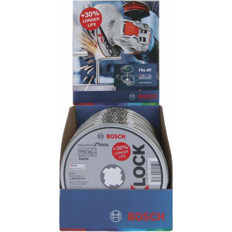 Bosch X-LOCK Trennsch.Dose10x1251mm Std Inox