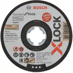 Bosch X-LOCK Trennscheiben Standard for Inox