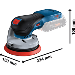 Akku-Exzenterschleifer GEX 18V-125 (L) solo CLC in L-BOXX