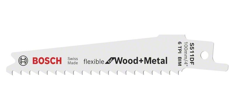 Säbelsägeblatt S 511 DF Flexible for Wood and Metal