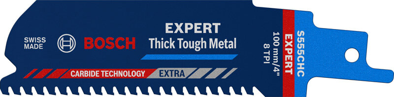 EXPERT Thick Tough Metal S 555 CHC Säbelsägeblatt