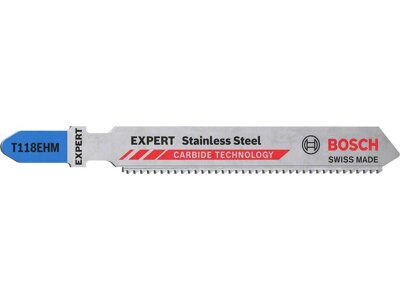 EXPERT Stainless Steel T 118 EHM Stichsägeblatt für Stichsägen