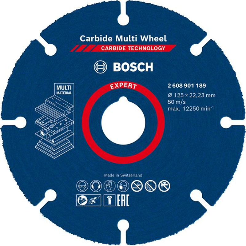 EXPERT Carbide Multi Wheel Trennscheibe 125 mm