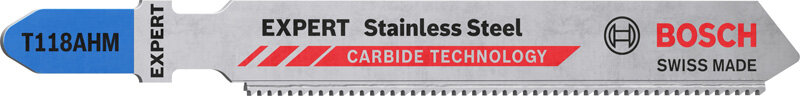 EXPERT Stainless Steel T 118 AHM Stichsägeblatt für Stichsägen