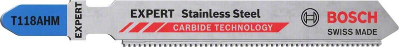 EXPERT Stainless Steel T 118 AHM Stichsägeblatt für Stichsägen