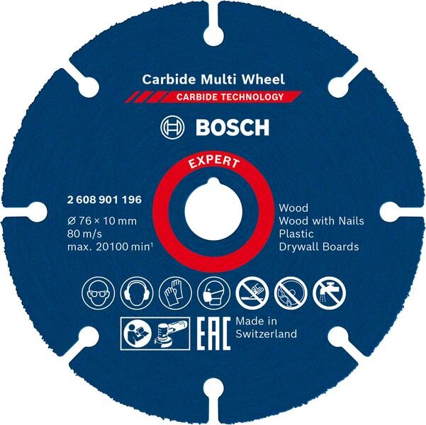 EXPERT Carbide Multi Wheel Trennscheibe 76 mm