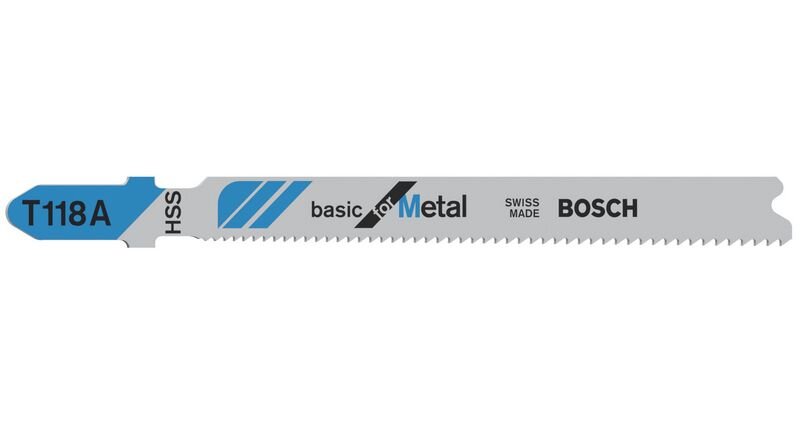 Stichsägeblatt T 118 A Basic for Metal