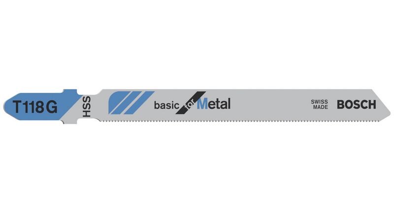 Stichsägeblatt T 118 G Basic for Metal