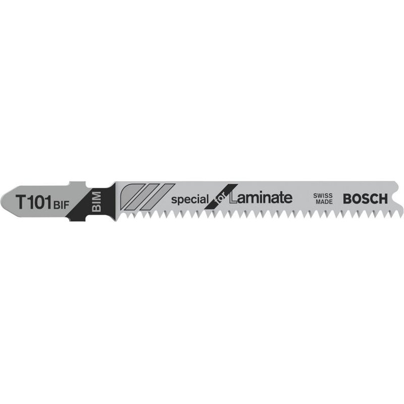 Bosch Stichsägeblätter T101BIF Blattlänge 83mm 5St Laminat
