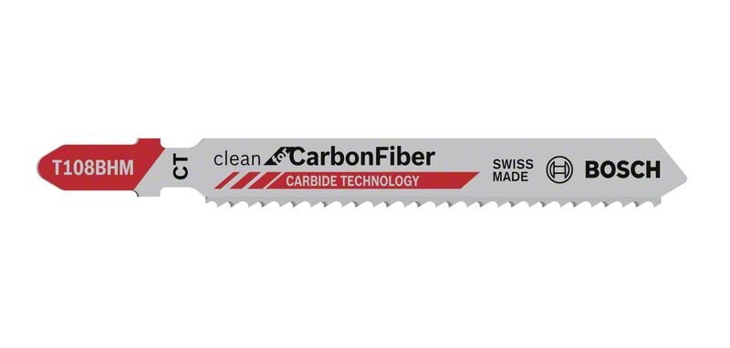 Stichsägeblatt T 108 BHM Clean for Carbon Fibre