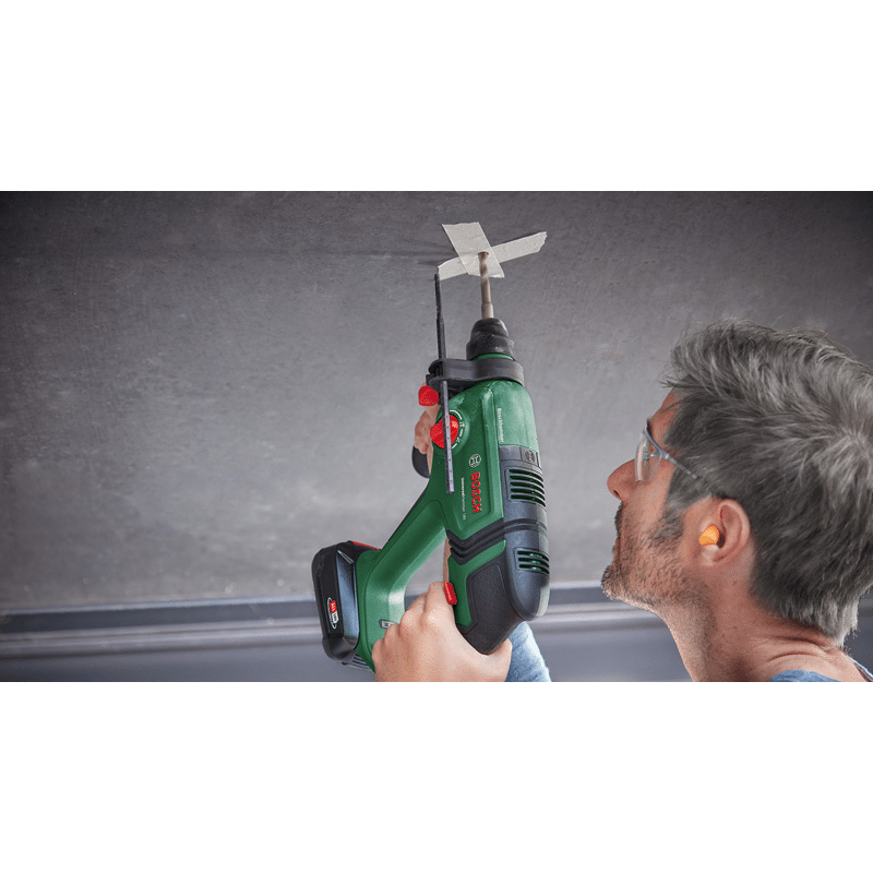 Akku-Bohrhammer UniversalHammer 18V, 2 Akku PBA 18V 2.5Ah W-B; Ladg.