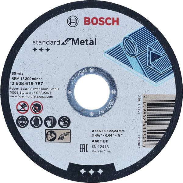 Standard Trennscheibe für Metall