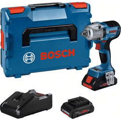 Bosch Akku-Drehschlagschrauber GDS 18V-450 HC,  2 Akku,  Ladg.,  L-BOXX,  BT Low-En.