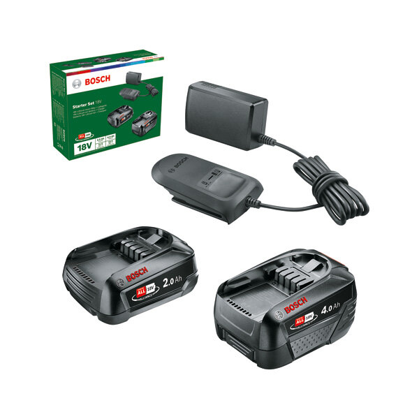 Batterie-Set 18V 2Ah + 4Ah + AL18V