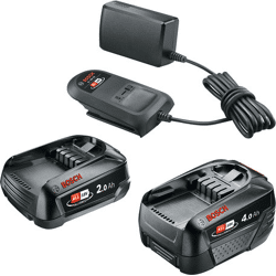 Batterie-Set 18V 2Ah + 4Ah + AL18V