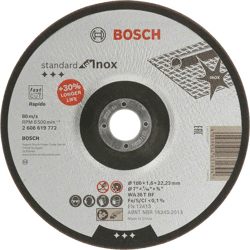 Bosch Trennscheibe Standard for Inox,  180x1.6x22.23 gekröpft