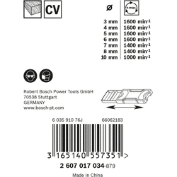 Bosch X-Pro Line 7tlg. Holzbohrer Set,  3-10mm