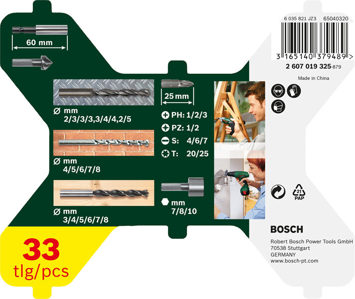 X-Line Bohrer- und Schrauber-Set