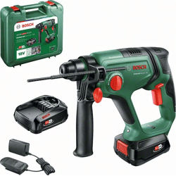 Akku-Bohrhammer UniversalHammer 18V, 2 Akku PBA 18V 2.5Ah W-B; Ladg.