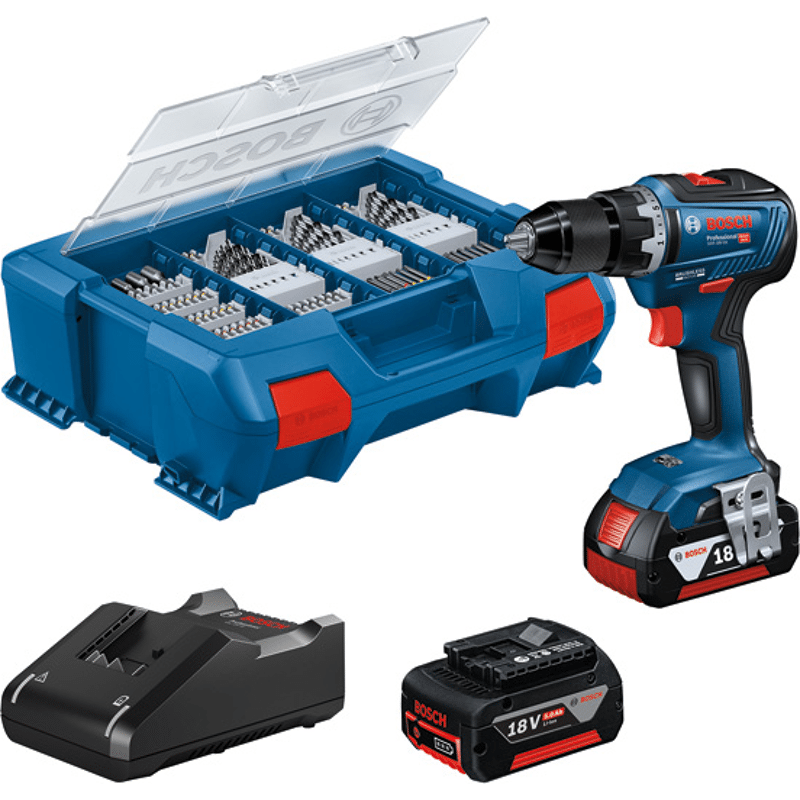 Akku-Bohrschrauber GSR 18V-55 (2x5.0; GAL18V-20; 100AC; LC)