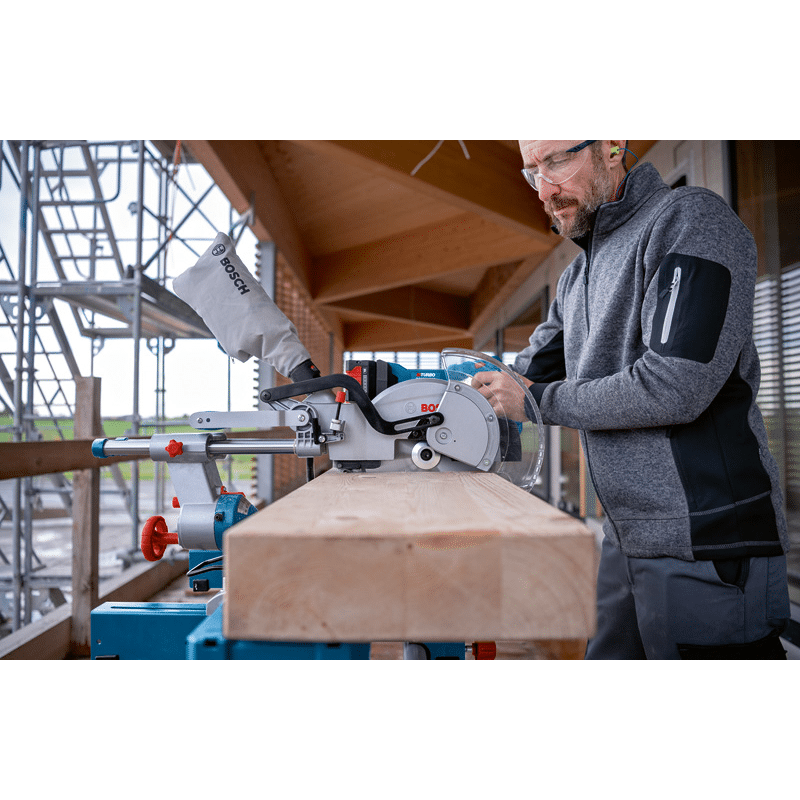Akku-Kapp- und Gehrungssäge BITURBO GCM 18V-254 D