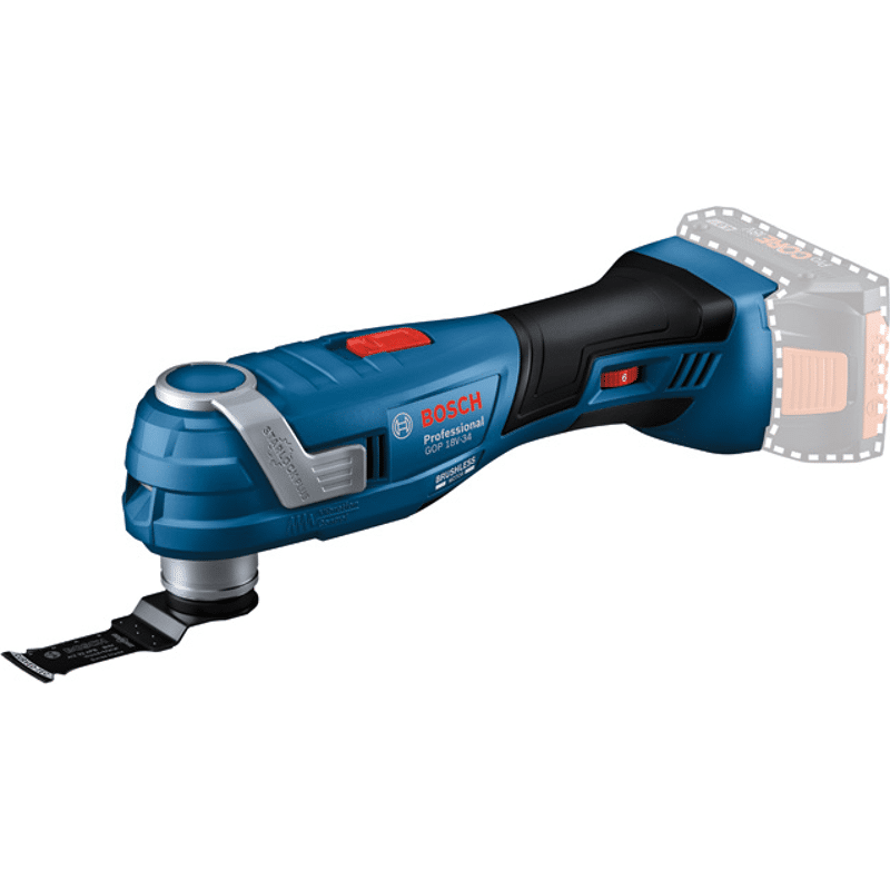 Akku-Multi-Cutter GOP 18V-34 Starlock Tauchsägeblätter+div. Zubehör L-BOXX